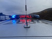 Bild: Unfall auf der A 38