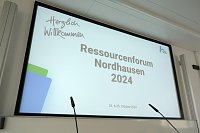 Bild: Beim Ressourcenforum 2024 an der Hochschule Nordhausen standen aktuelle Entwicklungen und Herausforderungen der nachhaltigen Ressourcennutzung im Mittelpunkt