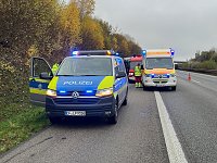 LKW Unfall auf der A38 Bild: LKW Unfall auf der A38