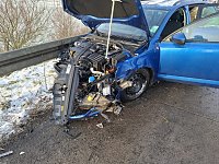 Bild: Unfall auf der A38