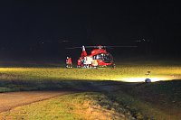 Bild: Schwerer Verkehrsunfall am Abend