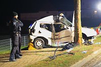 Bild: Schwerer Verkehrsunfall am Abend