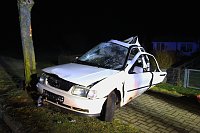 Bild: Schwerer Verkehrsunfall am Abend