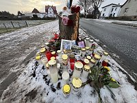 Bild: Gro&szlig;e Anteilnahme an der Unfallstelle
