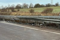 Bild: Autobahnunfall heute Vormittag