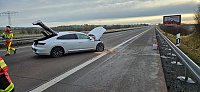 Bild: Autobahnunfall heute Vormittag
