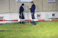 Bild: Fenstersturz gestern Abend in Nordhausen