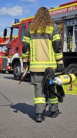 Bild: Girlsday bei der Feuerwehr