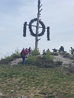 Bild: Wandergruppe im April