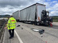 Bild: Unfall mit Todesfolge auf der Autobahn