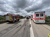 Bild: Unfall mit Todesfolge auf der Autobahn