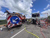 Bild: Unfall mit Todesfolge auf der Autobahn