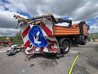 Bild: Unfall mit Todesfolge auf der Autobahn