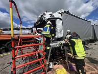 Bild: Unfall mit Todesfolge auf der Autobahn