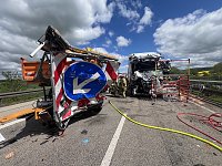 Bild: Unfall mit Todesfolge auf der Autobahn