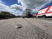 Bild: Unfall mit Todesfolge auf der Autobahn