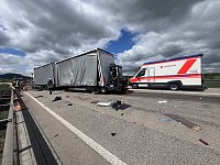 Bild: Unfall mit Todesfolge auf der Autobahn