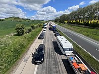 Bild: Unfall mit Todesfolge auf der Autobahn