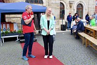 Bild: Empfang der Europacup-Siegerinnen in Bad Langensalza
