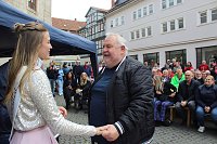 Bild: Empfang der Europacup-Siegerinnen in Bad Langensalza