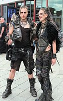 Bild: Peter Blei beim "WGT" in Leipzig
