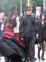 Bild: Peter Blei beim "WGT" in Leipzig
