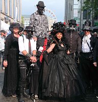 Bild: Peter Blei beim "WGT" in Leipzig