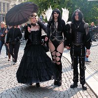 Bild: Peter Blei beim "WGT" in Leipzig