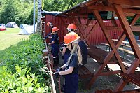 Bild: Zeltlager der Jugendfeuerwehr