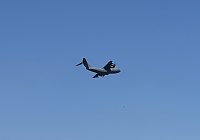 Großmaschine der Bundesluftwaffe unterwegs über Thüringen Bild: Großmaschine der Bundesluftwaffe unterwegs über Thüringen