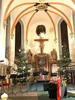 Bild: 3. Foto J. S.  Bachs Weihnachtsoratorium und  G.F. H&auml;ndels Messias in der Trinitatiskirche in Sondershausen