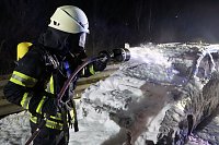 Bild: Einsatz auf der Autobahn