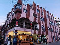 Bild: Peter Blei unterwegs in Magdeburg