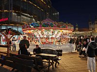 Bild: Peter Blei unterwegs in Magdeburg