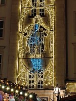 Bild: Peter Blei unterwegs in Magdeburg