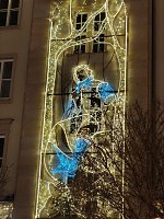 Bild: Peter Blei unterwegs in Magdeburg