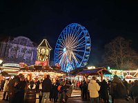 Bild: Peter Blei unterwegs in Magdeburg