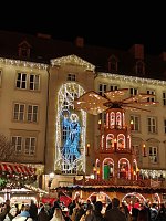 Bild: Peter Blei unterwegs in Magdeburg