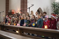 Bild: Das Adventskonzert der Montessori-Kinder