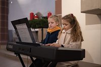 Bild: Das Adventskonzert der Montessori-Kinder