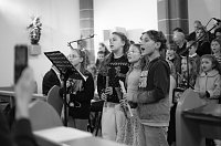 Bild: Das Adventskonzert der Montessori-Kinder
