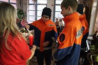 Bild: Das Friedenslicht ist in Heiligenstadt angekommen und wurde weiter verteilt