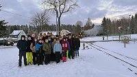 Bild: Heiligenst&auml;dter Jugendfeuerwehr im Erzgebirge