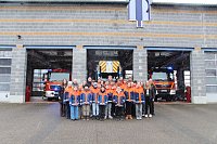Bild: Heiligenst&auml;dter Jugendfeuerwehr im Erzgebirge