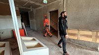 Bild: Der "Blumenblock" in Leinefelde nimmt Gestalt an