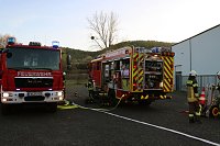 Bild: Eine Gro&szlig;&uuml;bung f&uuml;hrte die Feuerwehr in Heiligenstadt durch.