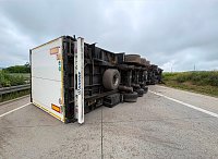 Bild: Unfall auf der A 38
