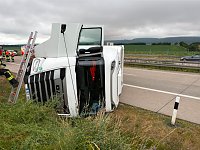 Bild: Unfall auf der A 38