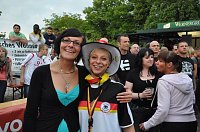 Bild: Public Viewing auf den Petersberg