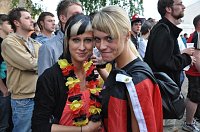 Bild: Public Viewing auf den Petersberg